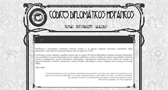 Desktop Screenshot of codicesdiplomaticos.com